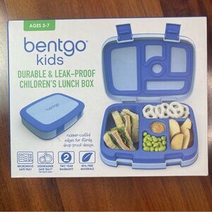 Bentgo blue durable and leak proof kids lunch box
